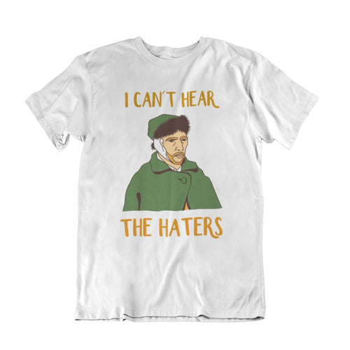Cant hear the haters Shirt Women - Art-apparel-world