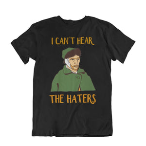 Cant hear the haters Shirt Women - Art-apparel-world