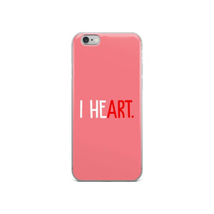 I Heart Hülle single iPhone - Art-apparel-world