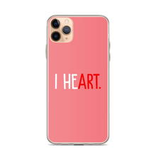 Cargar imagen en el visor de la galería, I Heart Hülle single iPhone - Art-apparel-world