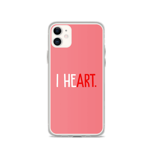 I Heart Hülle single iPhone - Art-apparel-world