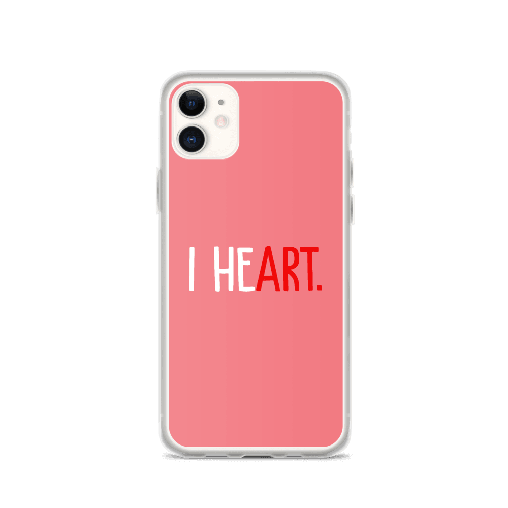 I Heart Hülle single iPhone - Art-apparel-world