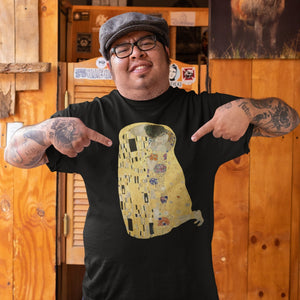 Klimt Der Kuss Shirt Men - Art-apparel-world