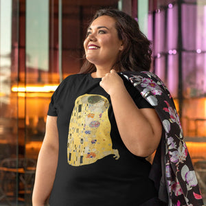 Klimt Der Kuss Shirt Women - Art-apparel-world