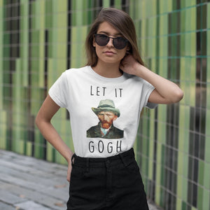 Let it Gogh Shirt Women - Art-apparel-world