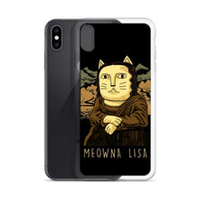 Load image into Gallery viewer, Meowna Lisa iPhone Hülle - Art-apparel-world