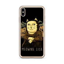 Load image into Gallery viewer, Meowna Lisa iPhone Hülle - Art-apparel-world