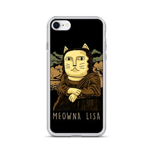 Meowna Lisa iPhone Hülle - Art-apparel-world