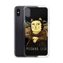 Load image into Gallery viewer, Meowna Lisa iPhone Hülle - Art-apparel-world