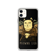 Load image into Gallery viewer, Meowna Lisa iPhone Hülle - Art-apparel-world