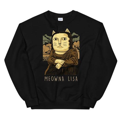 Meowna Lisa Men - Art-apparel-world