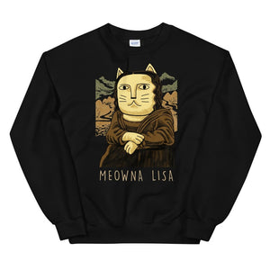 Meowna Lisa Men - Art-apparel-world