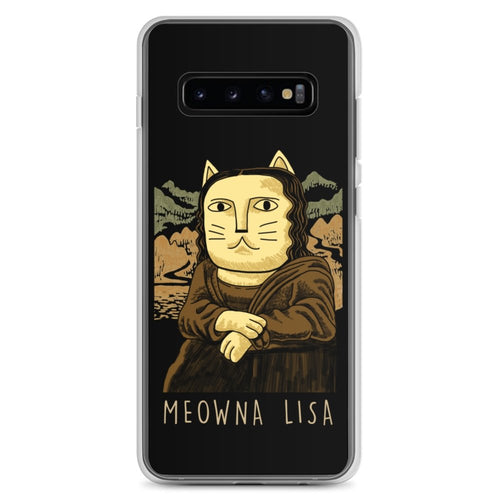 Meowna Lisa Samsung Handyhülle - Art-apparel-world